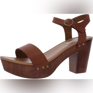 Steve Madden Brown Leather Heels